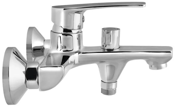 Samona - Baterie pentru cadă KORANA crom lucios