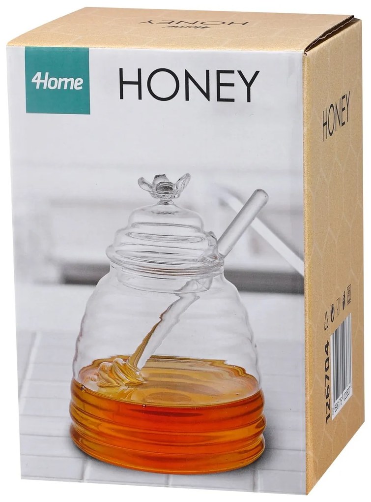Borcan de miere 4Home Honey din sticlă
