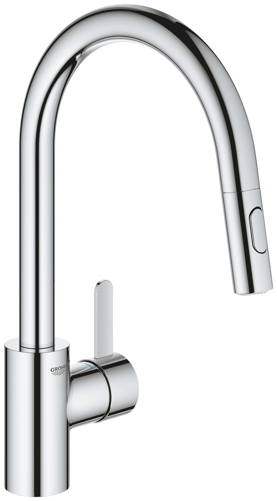 Grohe Eurosmart Cosmopolitan baterie bucătărie pe picior StarLight Chrome 31481001