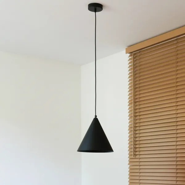 Duolla - Pendul pe cablu IRONLINE 1xG9/3W/230V Ø25 cm negru