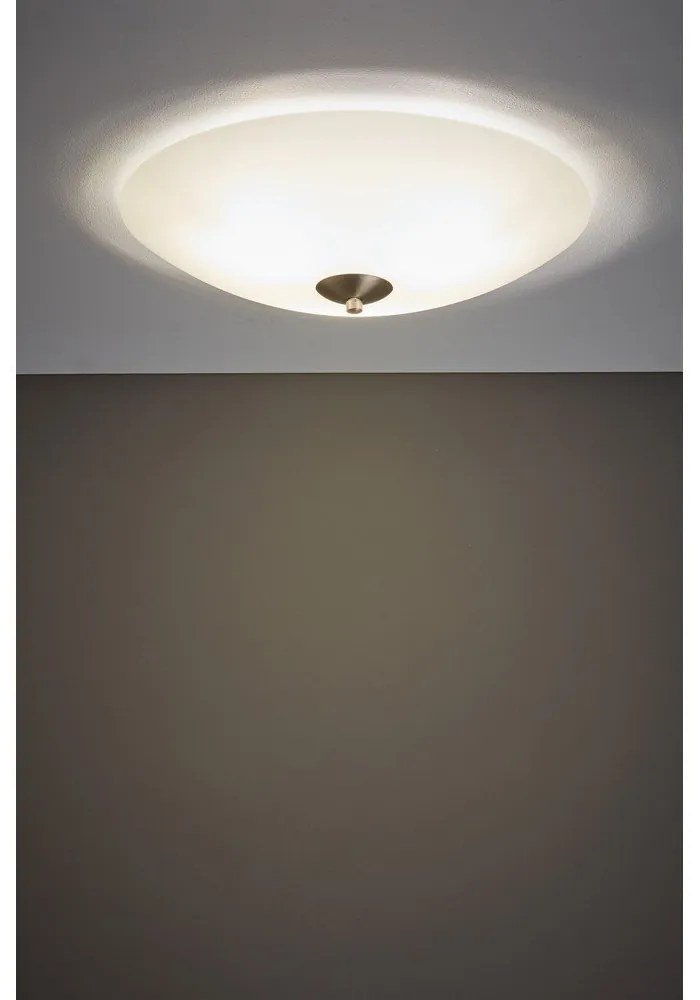 Plafonieră albă cu abajur din sticlă ø 43 cm Polar – Markslöjd