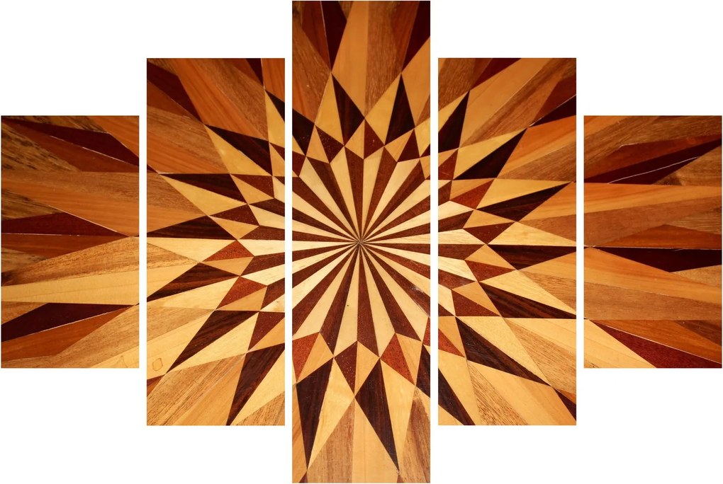 Tablou - Colaj din lemn (150x105 cm)