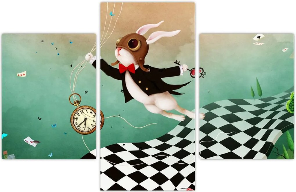 Tablou - Iepuraș fantezie (90x60 cm)