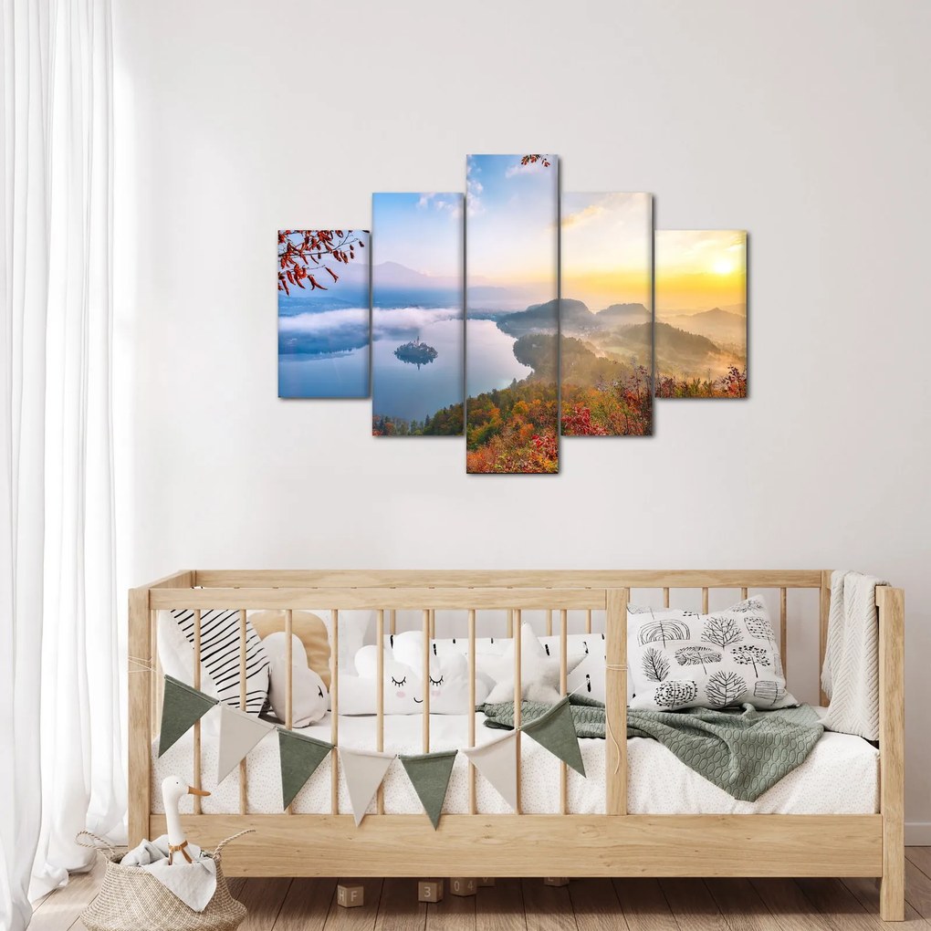Tablou - Lacul Bled (150x105 cm)