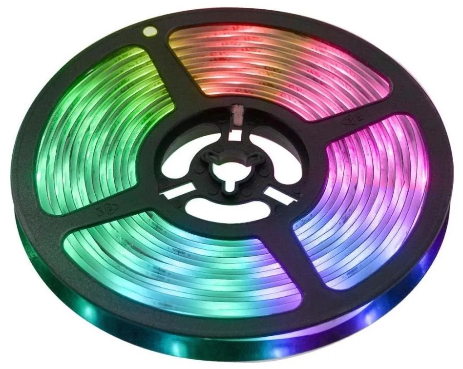 Bandă LED RGBW inteligentă dimabilă 5m Retlux LED/230V Wi-Fi Tuya + telecomandă