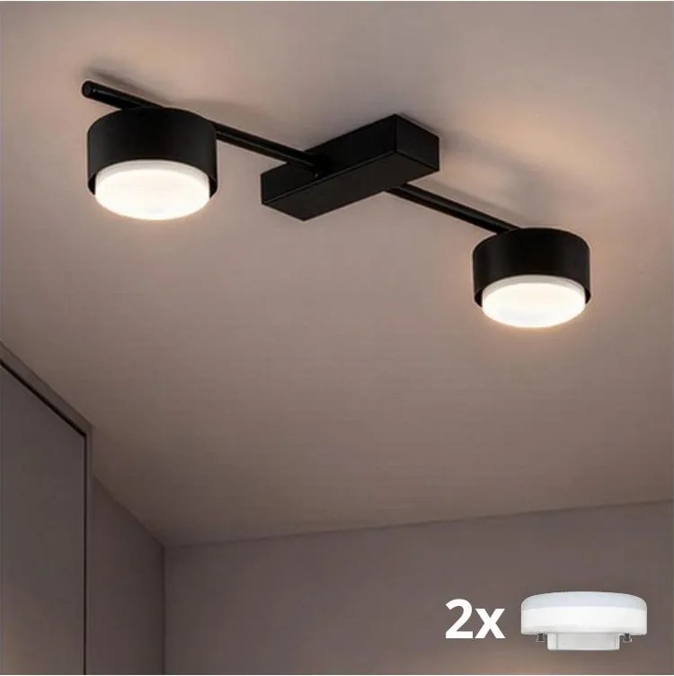 Brilagi - Spot LED MONO 2xGX53/30W/230V negru
