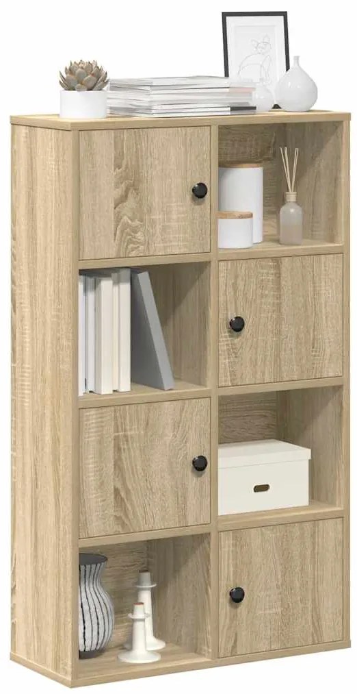vidaXL Bibliotecă, stejar sonoma, 60x24x101,5 cm, lemn prelucrat