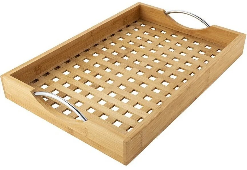 Florina Tava din lemn Bambou 43 × 29 × 5 cm