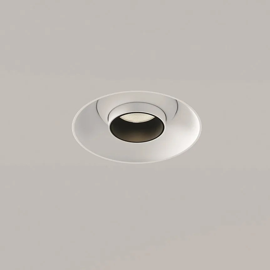 Spot LED incastrabil rotativ retractabil Focus T alb
