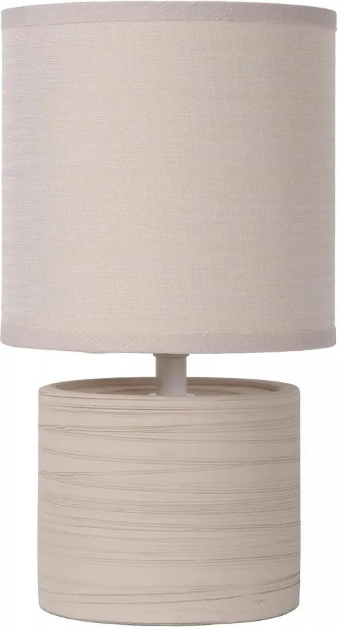 Lucide 47502/81/38 - Lampă de masă GREASBY 1xE14/40W/230V crem