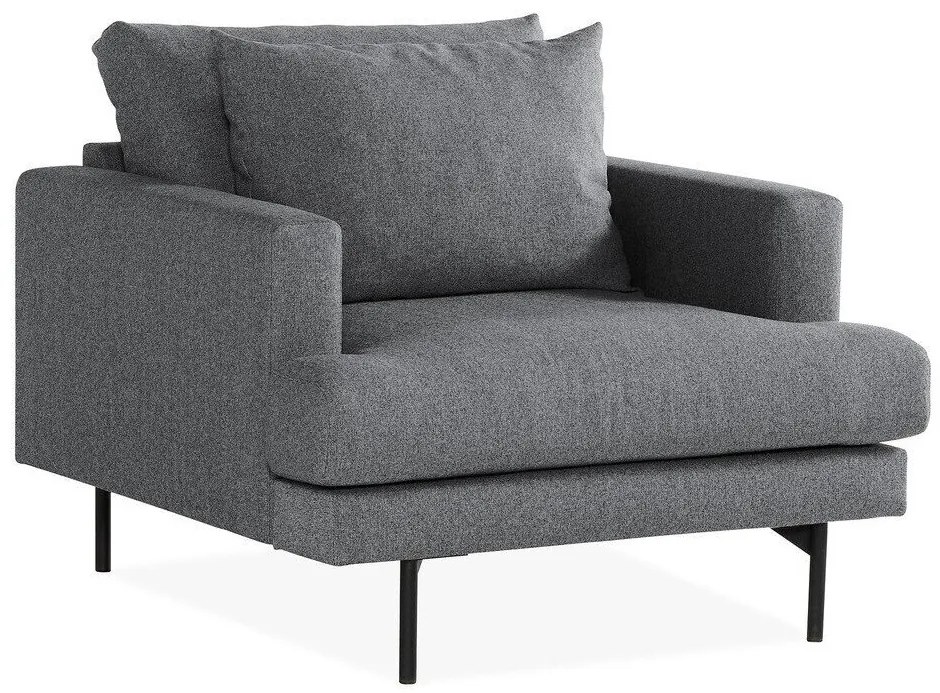 Set mobilier tapițat Seattle T105Gri, Tapiterie, Picioare: Metal