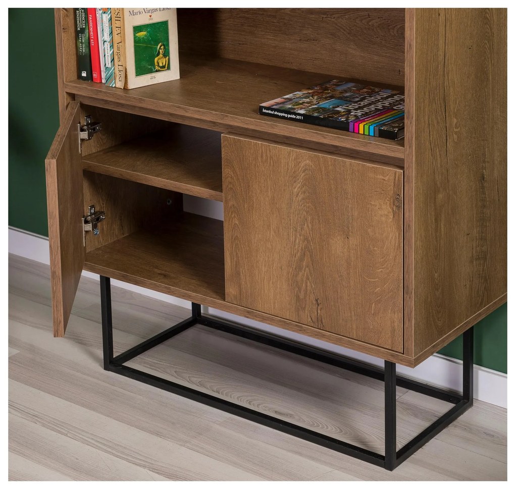 Mobilier living Lexuna 25 (Nuc + Negru). 1088277