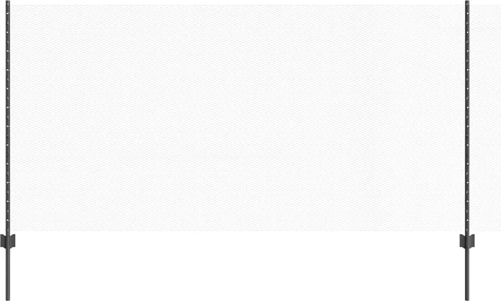 vidaXL Gard cu Stâlp Gri 1,2 x 25 m Oțel