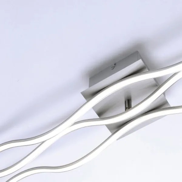 Leuchten Direkt 15167-55-LED WAWE lustră aplicată 2xLED/12,5W/230V+LED/17W