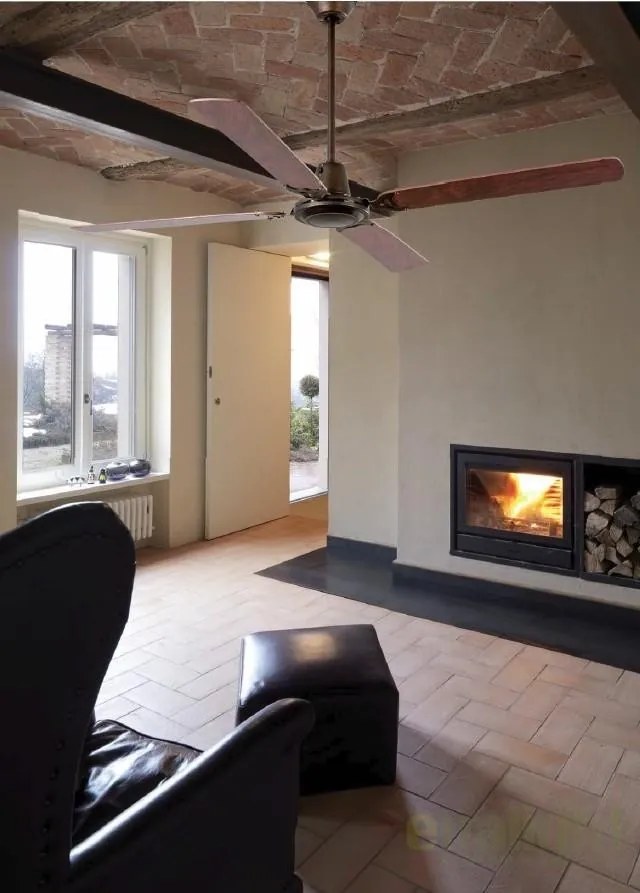 Ventilator cu regulator de perete, palete doua culori Malvinas 33111