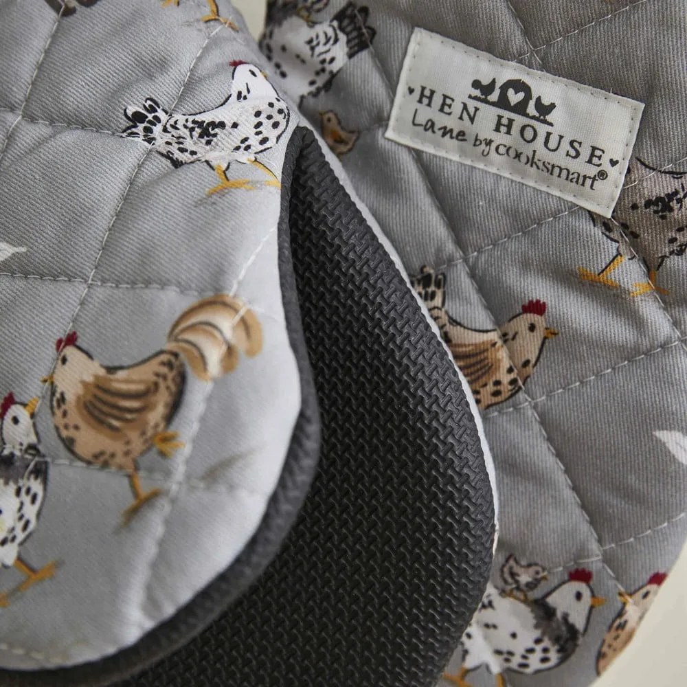 Set de mănuși de bucătărie 2 buc. din bumbac Hen House – Cooksmart ®