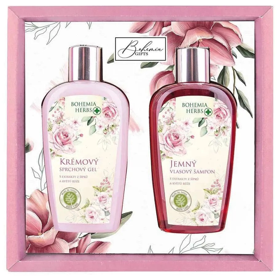 Set cosmetic cu extracte de măceșe Bohemia Gifts
