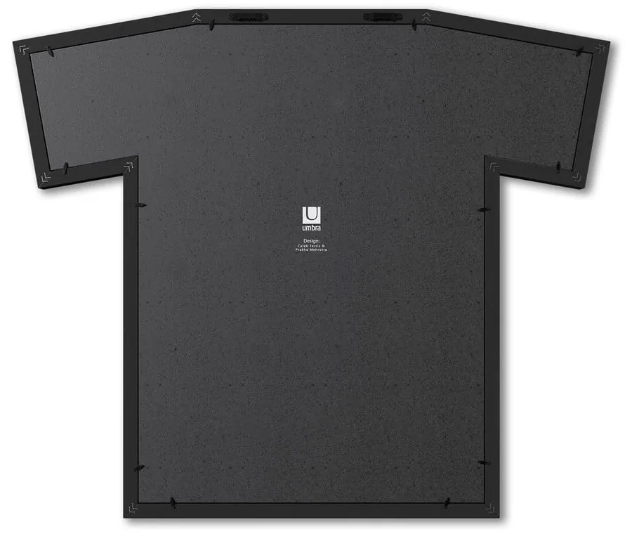Ramă foto neagră de suspendat din plastic 62x72 cm T-Frame – Umbra
