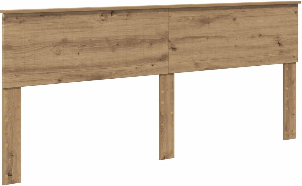 vidaXL Tăblie cap Stejar Artizanal 200 cm Lemn compozit