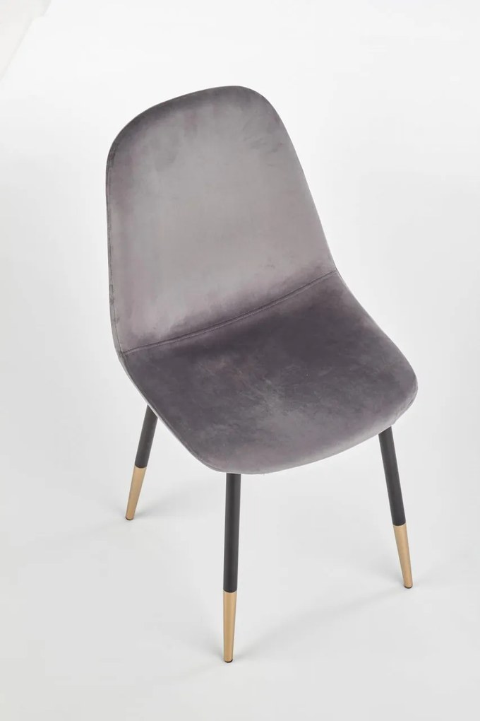 Scaun K379 velvet gri