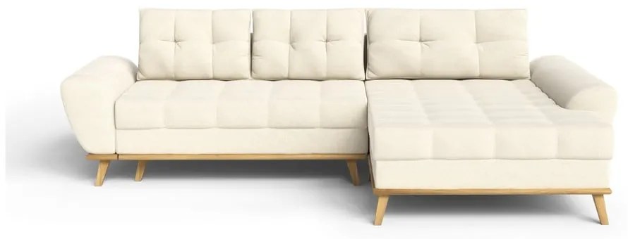 Colțar crem extensibil (cu colț pe partea dreaptă) Balitco – Ropez