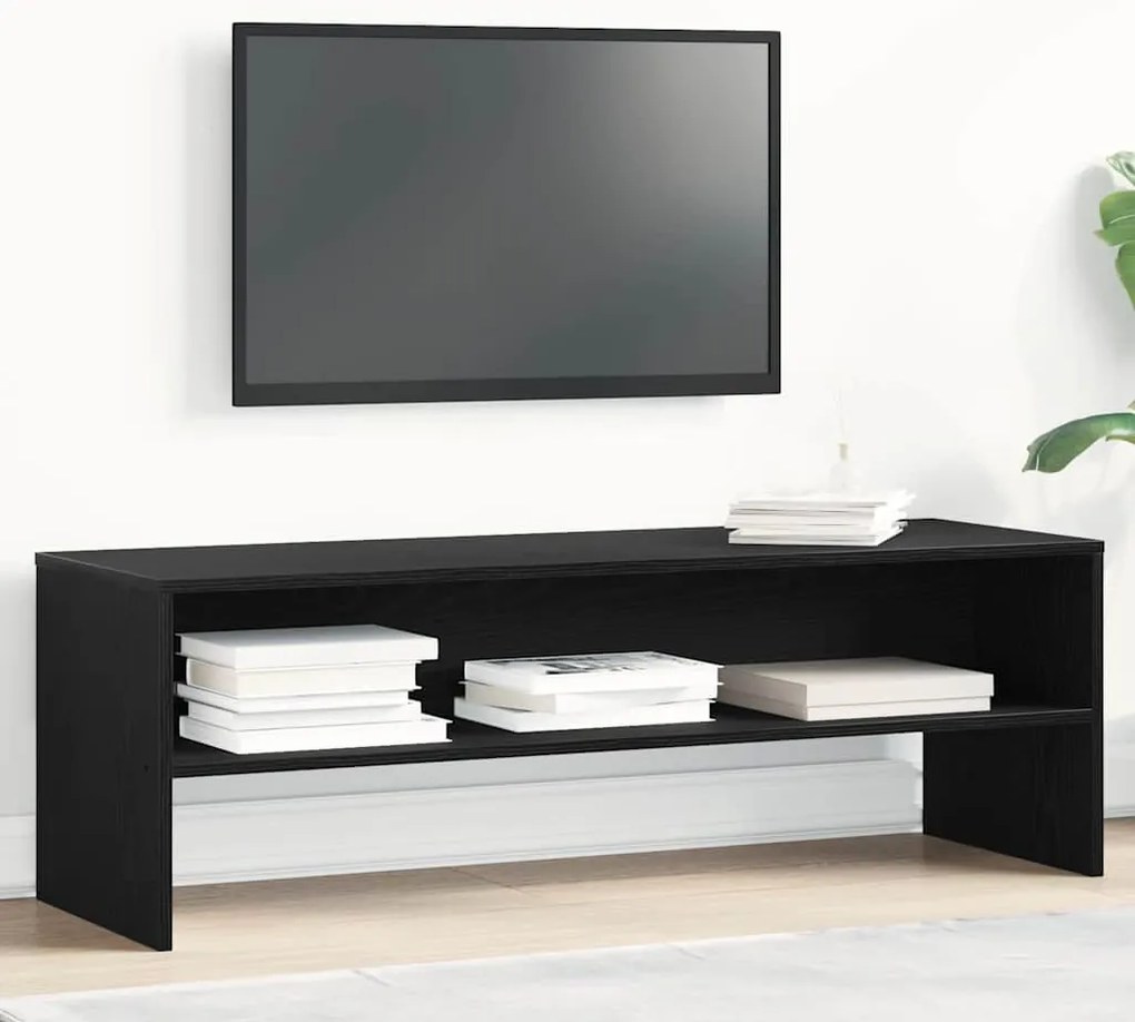 vidaXL Dulap TV Stejar negru 120x40x40 cm Lemn prelucrat
