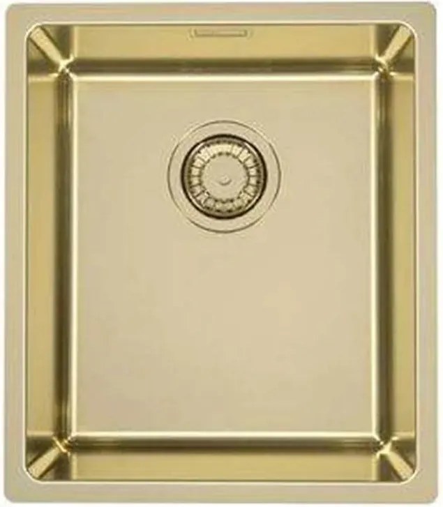 Chiuveta inox Alveus Monarch Kombino 20 finisaj auriu 38x40 cm