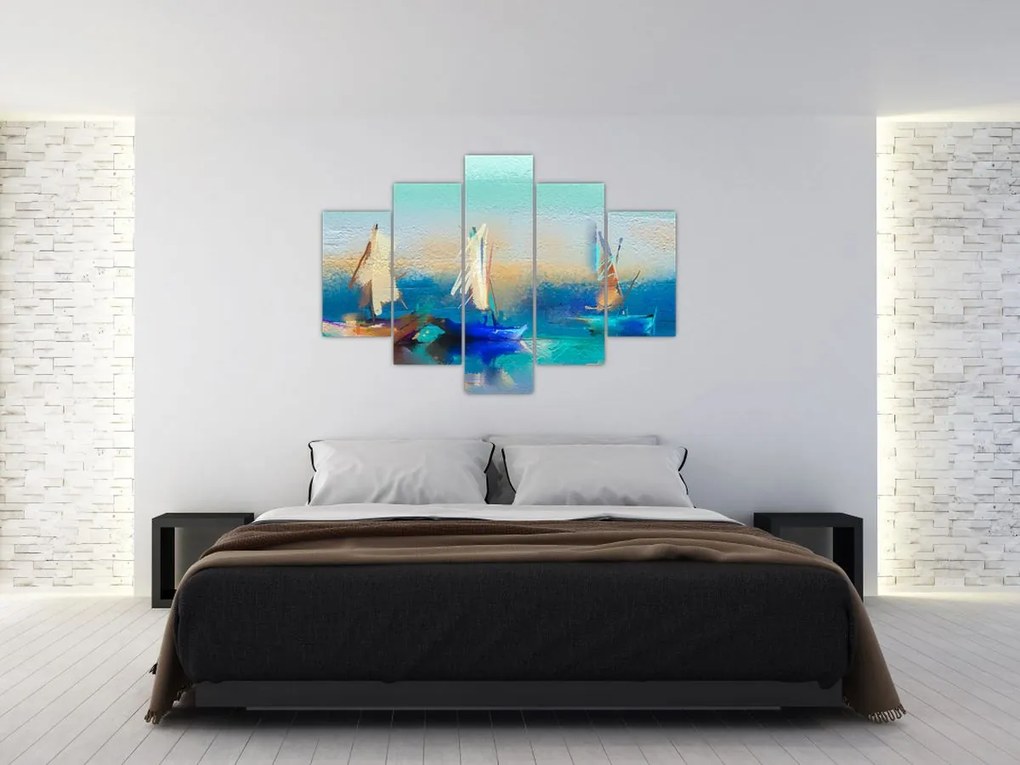 Tablou - Peisaj pictură, pictură (150x105 cm)