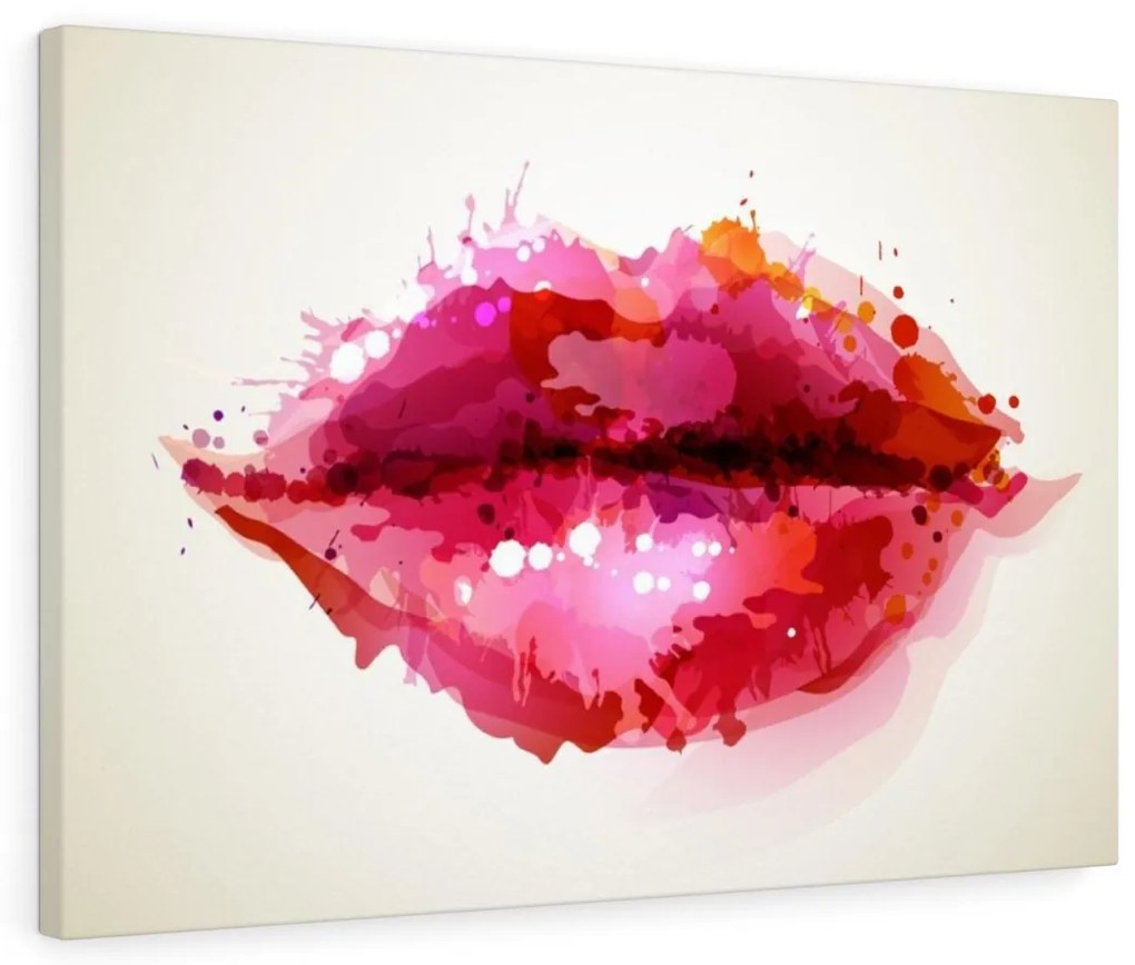 Tablou canvas Abstract Lips 120x80 cm
