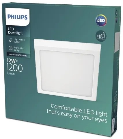 Plafonieră LED MAGNEOS LED/12W/230V 2700K albă Philips