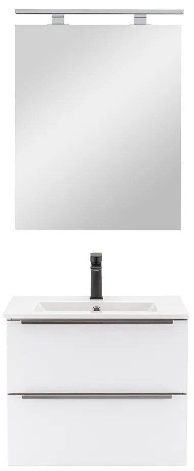 Mobilier complet de baie Vario Trim 60 alb-alb