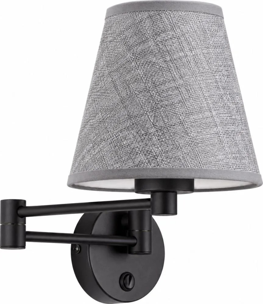 BRILAGI - Lampă de perete NUBILA 1xE27/15W/230V gri/negru