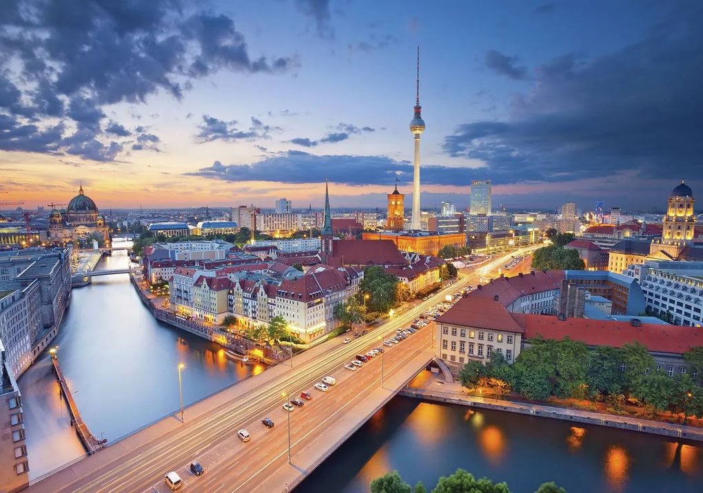 Fototapet - Panorama Berlinului (152,5x104 cm)