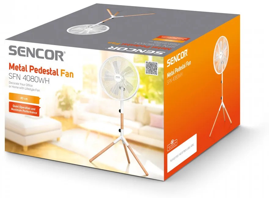 Sencor SFN 4080WH ventilator cu stativ