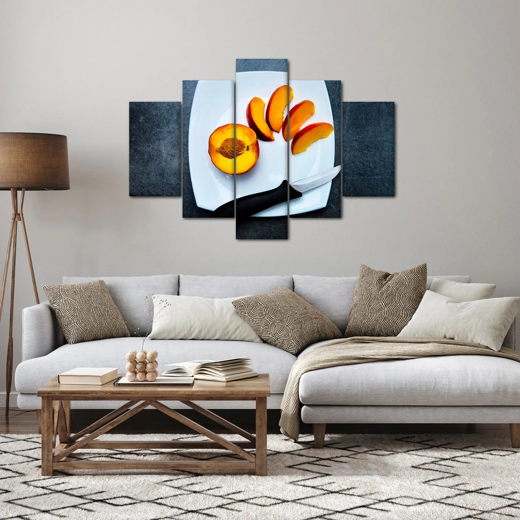 Tabloul cu piersică (150x105 cm)
