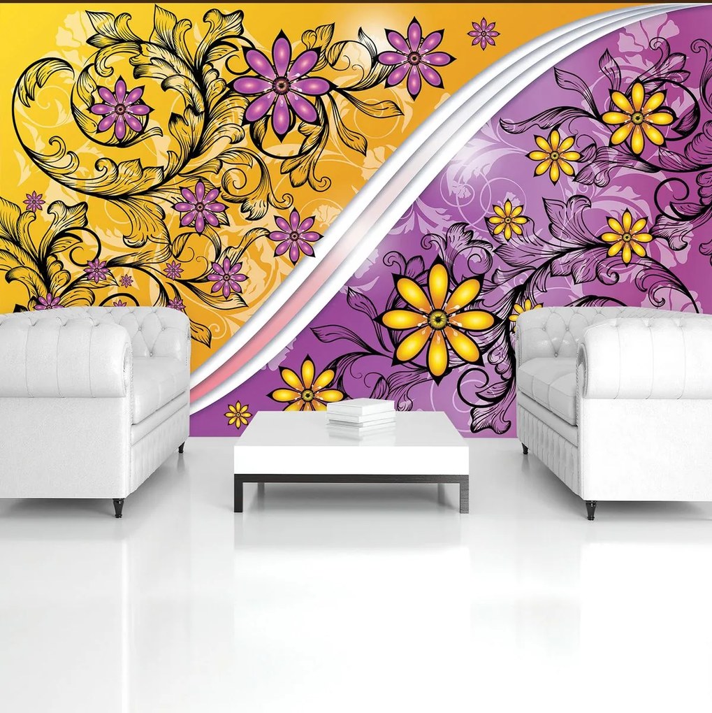 Fototapet - Flori (152,5x104 cm)