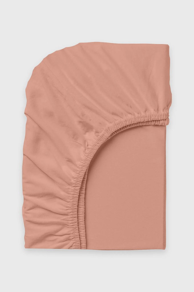 Cearșaf elastic Ohra culoarea-piersicii