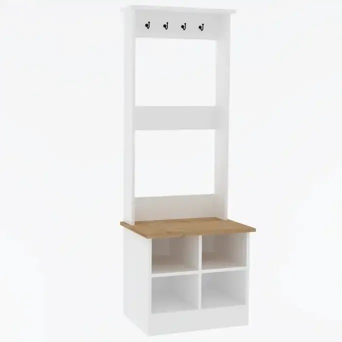 Cuier Mara  culoare alb 175 cm 