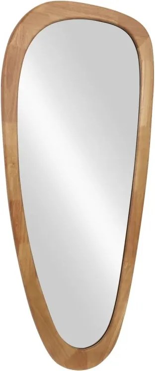 Oglinda de perete cu rama din lemn ORGANIC 120cm stejar