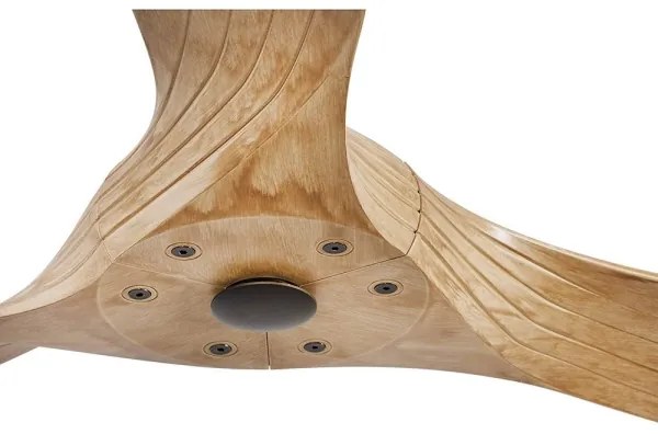 Ventilator de tavan FARO 33519 MOREA maro d. 152 cm + telecomandă