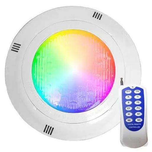 Corp de iluminat LED RGB pentru piscină LED/45W/12V IP68 + telecomandă