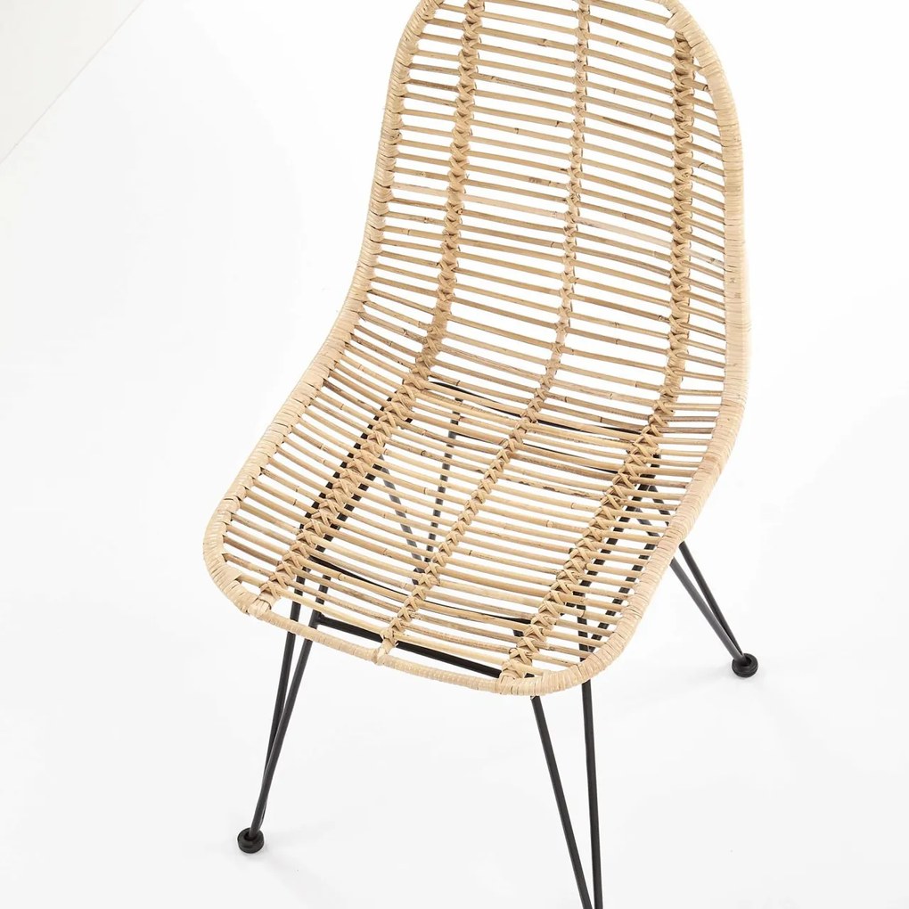 Scaun K337 ratan natural