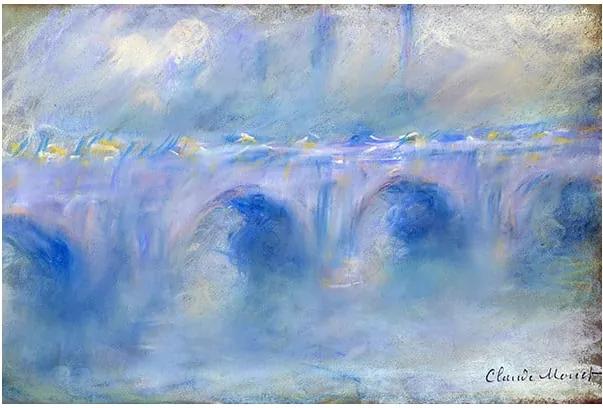 Reproducere tablou Claude Monet - Le Pont de Waterloo, 90x60 cm