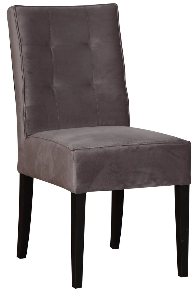 Scaun sufragerie Kari 78 (gri închis + negru). 1096176