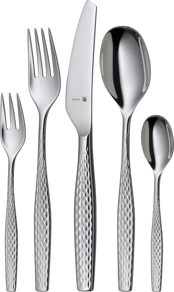 Tacâmuri argintii din oțel inoxidabil 66 buc. Sentic – WMF