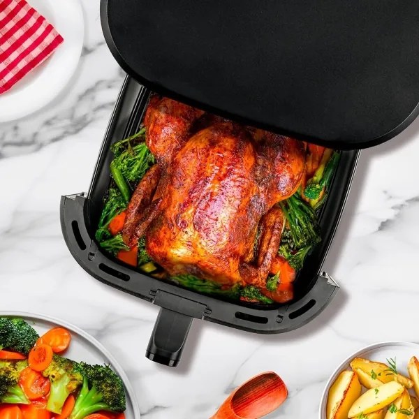 Friteuză cu aer cald digitală multifuncțională TESLA Electronics AirCook 7 l 1600W/230V