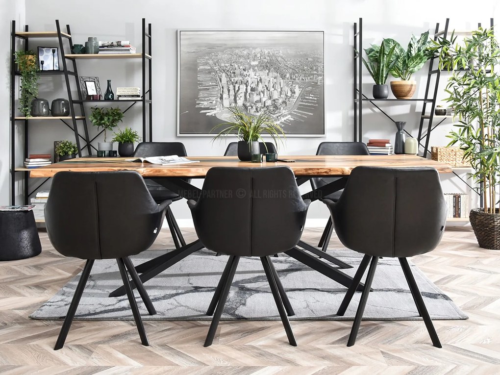 Scaun Mirabell (negru). Promo -17%. 1111188