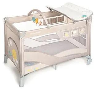 Baby Design - Dream Patut Pliabil cu 2 nivele, Beige 2020