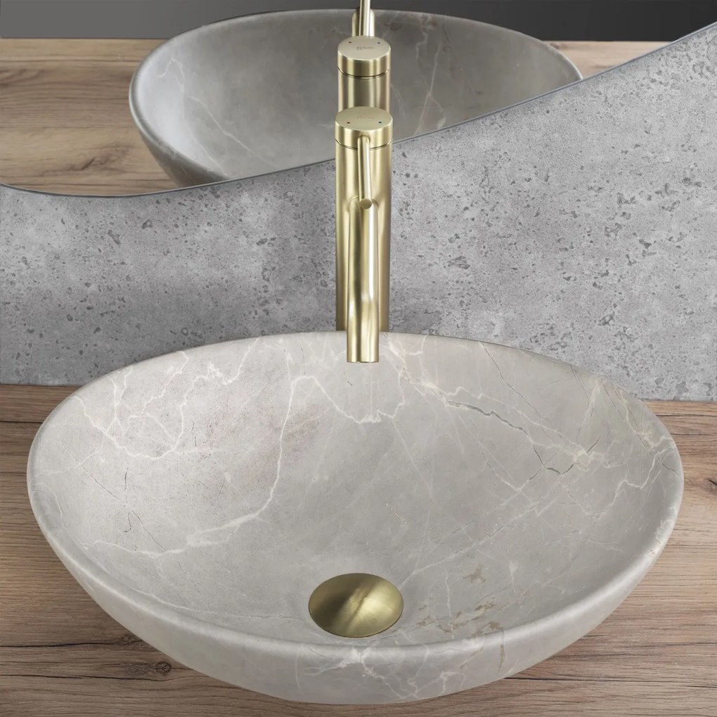 Lavoar Sofia bej mat L41 cm