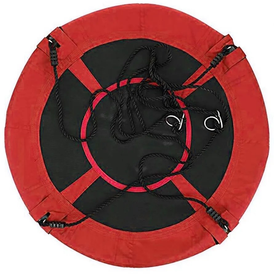 Leagan cuib-110 cm-rosu-fara cort